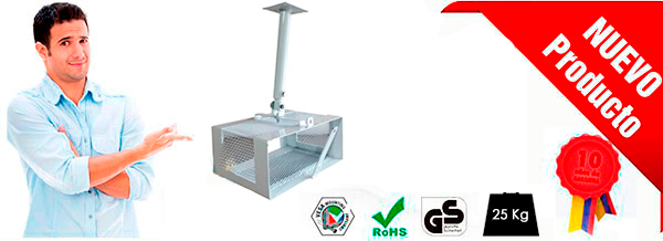 Canasta de seguridad para video beam