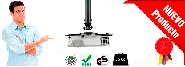 Soporte para Video Beam en Techo