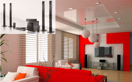 Conectar teatro casa bose, samsung, lg